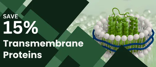 15% off on Select Transmembrane Proteins