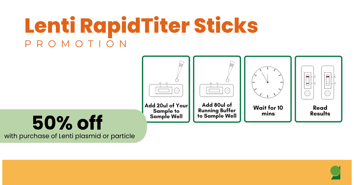 Lenti RapidTiter promo badge