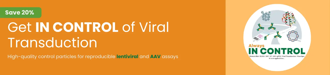 Control Lentivirus Banner