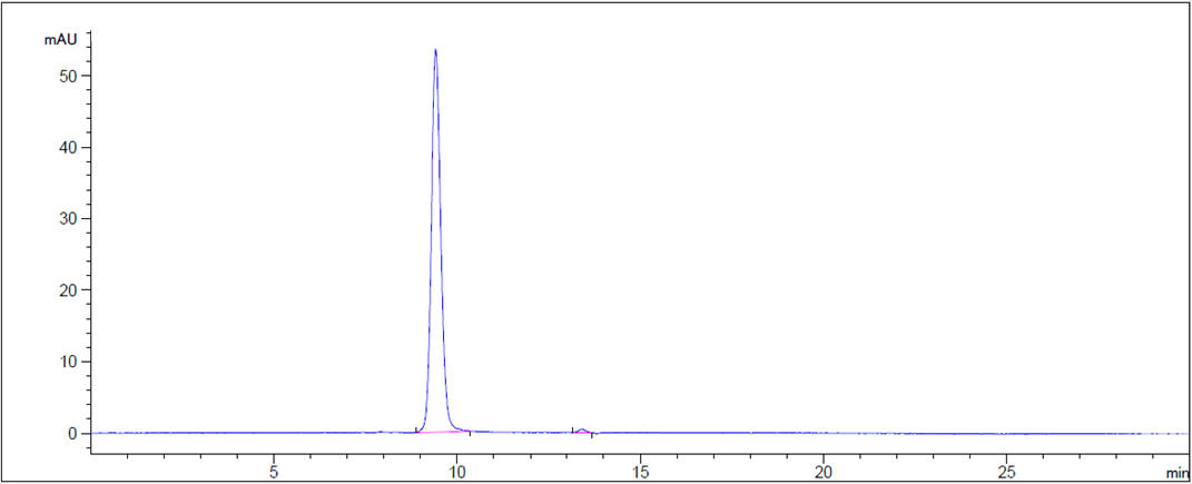 The purity of Anti-c-RET Reference Antibody (Regeneron patent anti-RET)is more than 95% ,determined by SEC-HPLC.