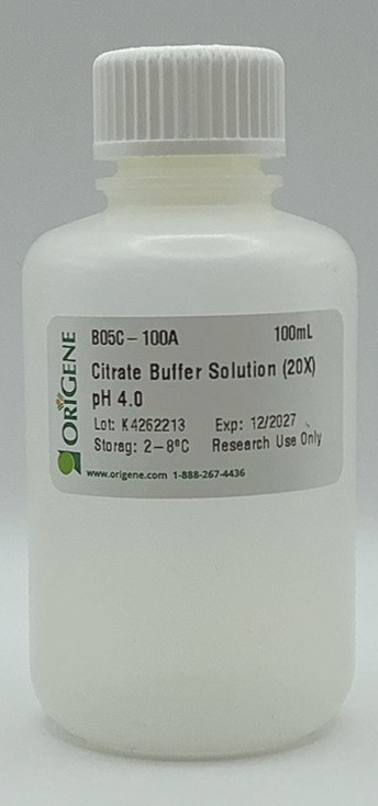 Citrate Buffer Solution pH 4.0 (20x)